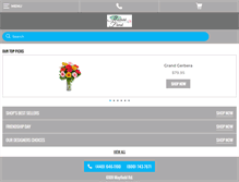 Tablet Screenshot of mayfieldfloral.com